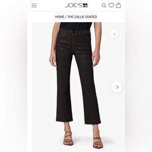 Joe’s Callie Coated High Rise Denim